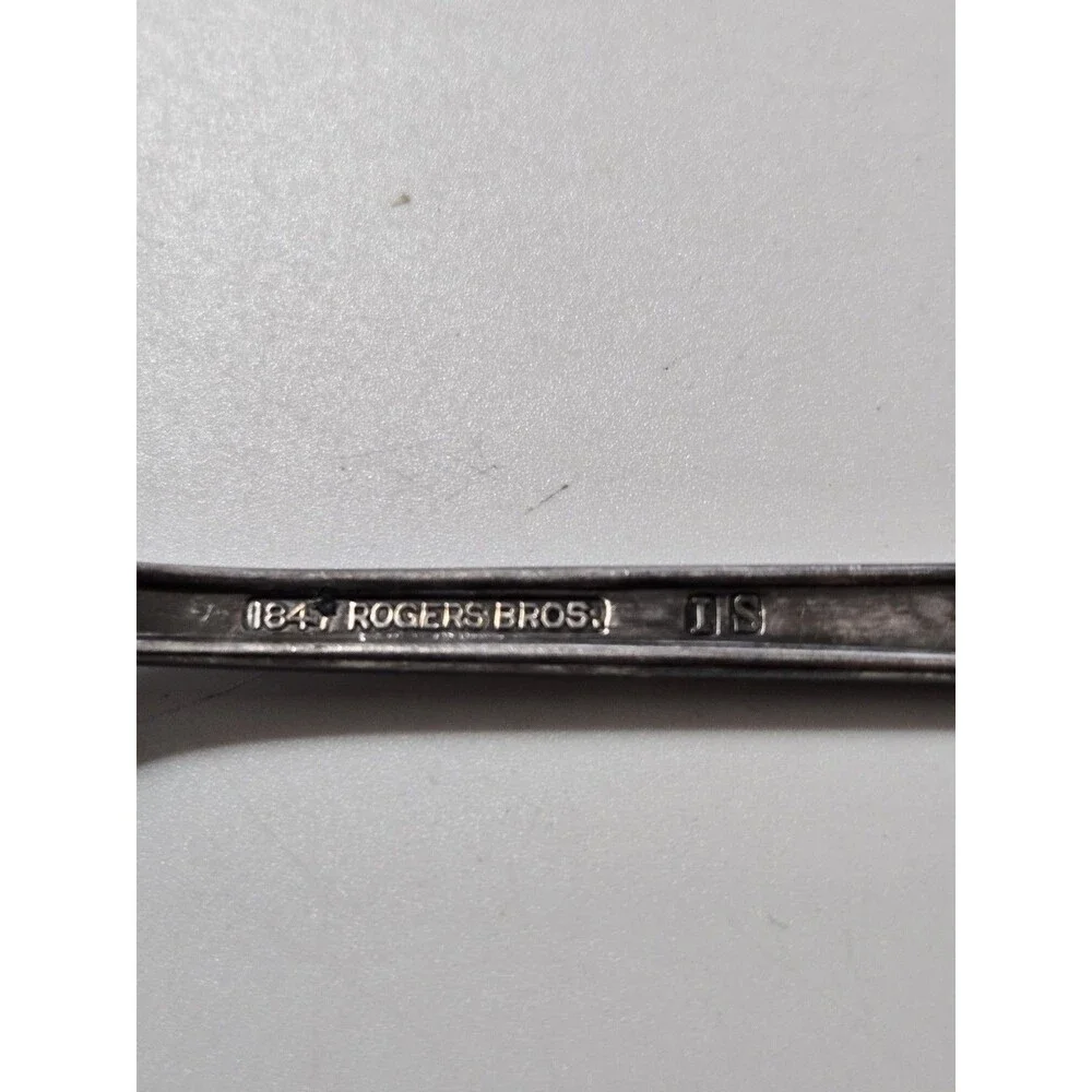 6 Silver Plate Teaspoons 1847 Rogers Bros Adoration 1930